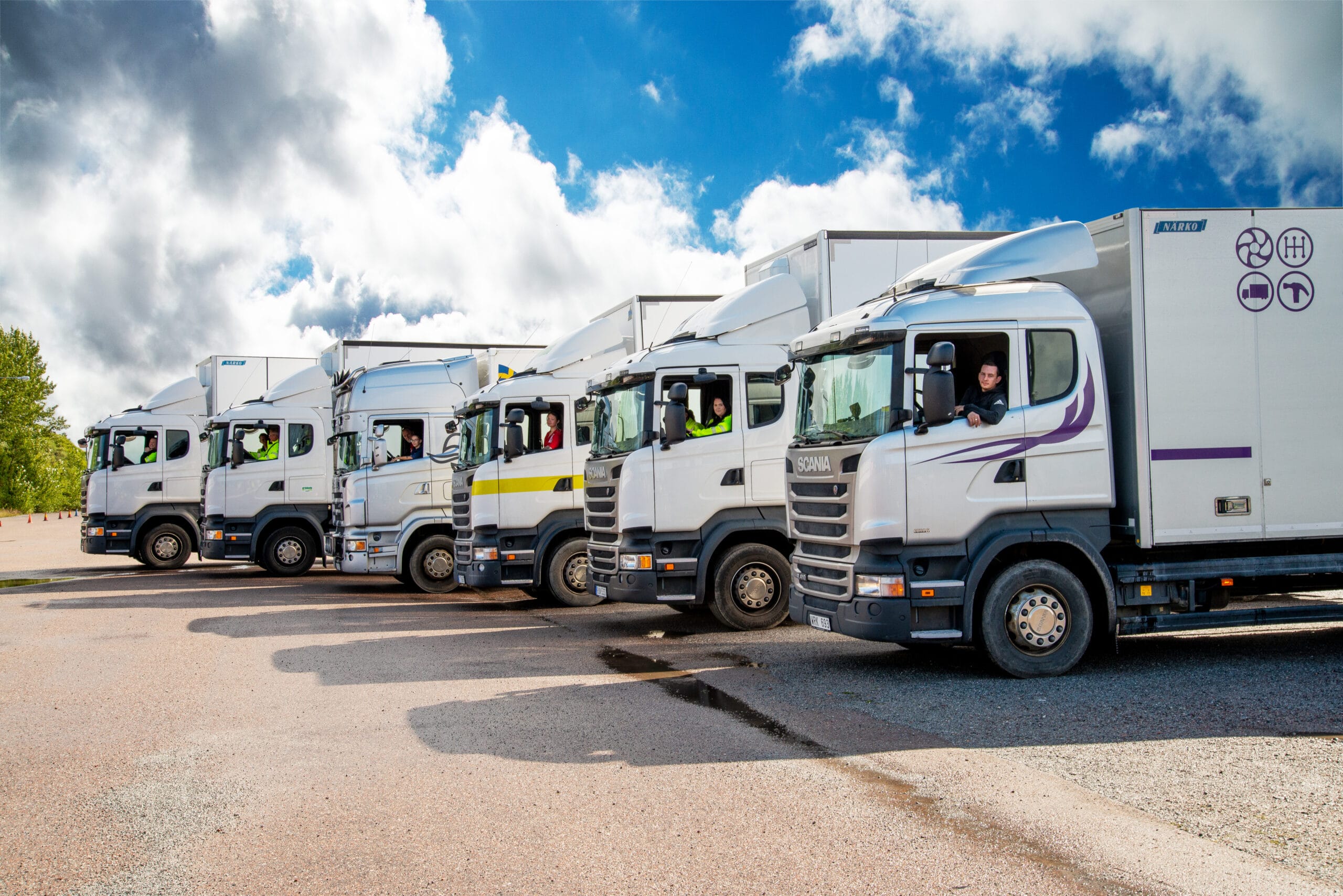 Transportutbildningar på Bergstrands